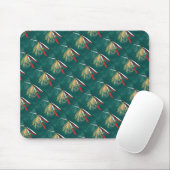 "Foreut Fin Tiled" Trout Fly Mousepad (Mit Mouse)