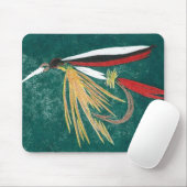 "Foreut Fin" Trout Fly Mousepad (Mit Mouse)