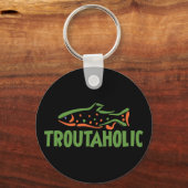 Foreut Fisherman Fischen Schlüsselanhänger (Vorderseite)