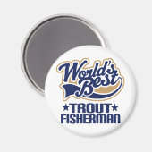 Foreut Fisherman Gift Magnet (Vorderseite/Rückseite)