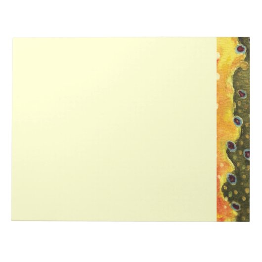 Foreut Fishing Notizblock (Vorderseite)