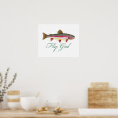 Foreut Fishing Poster (Küche)
