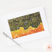 Foreut Fishing Rechteckiger Aufkleber (Umschlag)