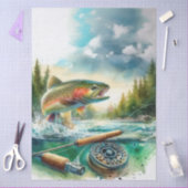 Foreut Fishing Seidenpapier (Basteln)