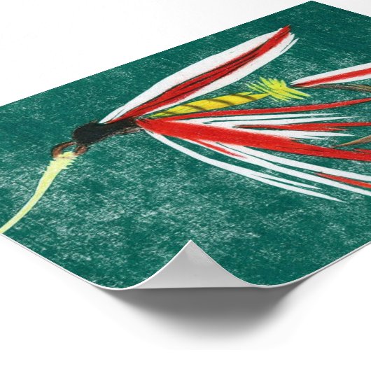 Foreut Fly Poster (Ecke)