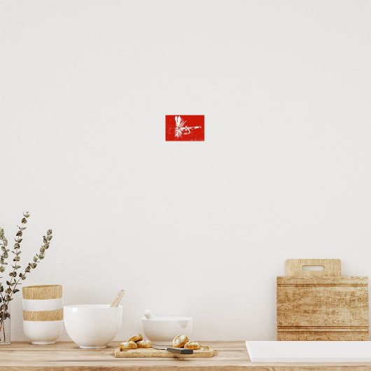 Foreut Fly Poster (Küche)
