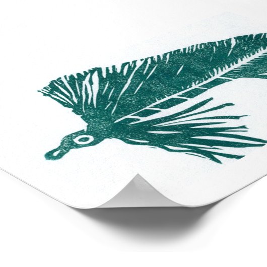 Foreut Fly Poster (Ecke)