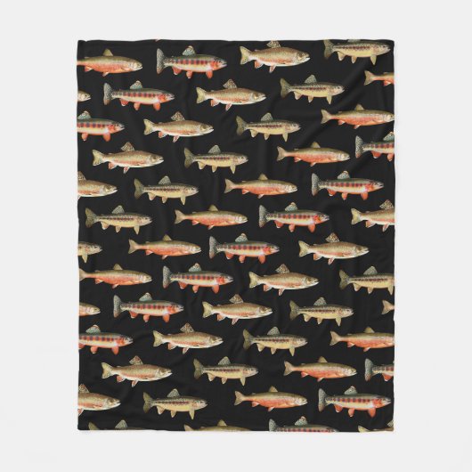 Foreut Galore Black Fleecedecke (Vorderseite)