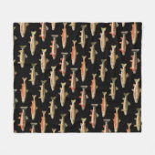 Foreut Galore Black Fleecedecke (Vorderseite (Horizontal))