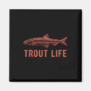 Foreut Life Fishing Novelty Fisherman Gift Magnet