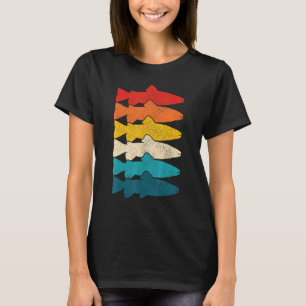 Foreut Vintage Fische Fischerei Fischer T-Shirt