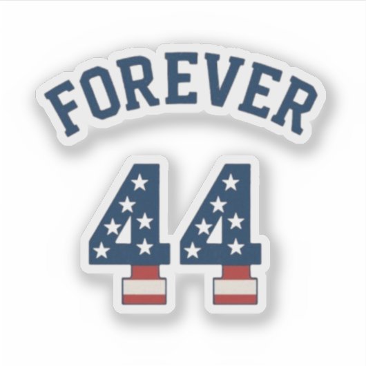 Forever 44 aufkleber (Vorderseite)