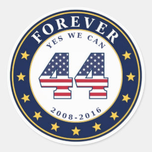 Forever 44 Classic Rund Sticker