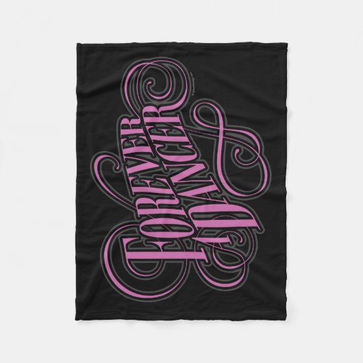 Forever A Dancer Fleecedecke (Vorderseite)