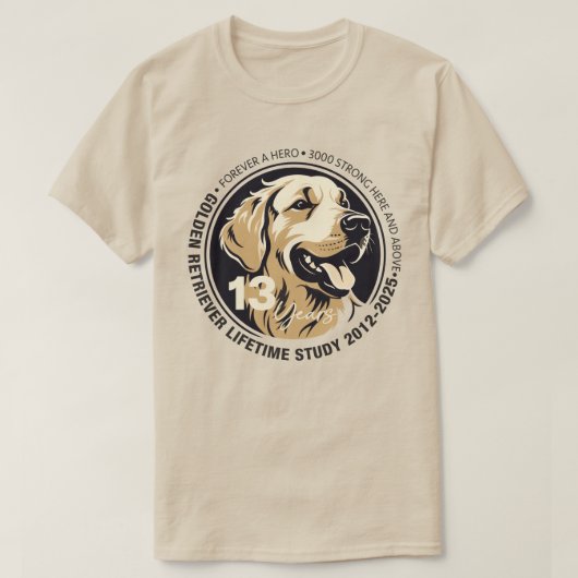 Forever a Hero - Licht T-Shirt (Design vorne)