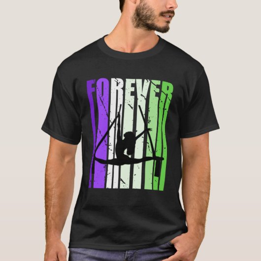 Forever Air Dancer Hübsch Inspirierend Aerialist C T-Shirt (Vorderseite)