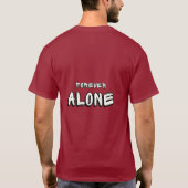 Forever Alone Adventure Awaits Basic Dark T-Shirt (Rückseite)
