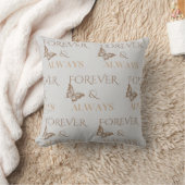 Forever & Always Butterfly design Kissen (Decke)
