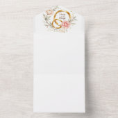 Forever & Always - Romantische Hochzeitsrennen Kun All In One Einladung (Innen)