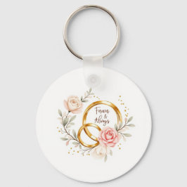 Forever & Always - Romantische Hochzeitsrennen Kun Schlüsselanhänger