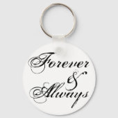 Forever & Always Schlüsselanhänger (Vorderseite)