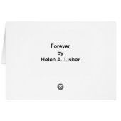 Forever Art Card (Rückseite Horizontal)