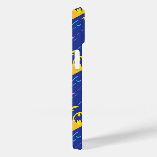 Forever Batman Bat Signal Pattern Case-Mate iPhone Hülle (Rückseite / Rechts)