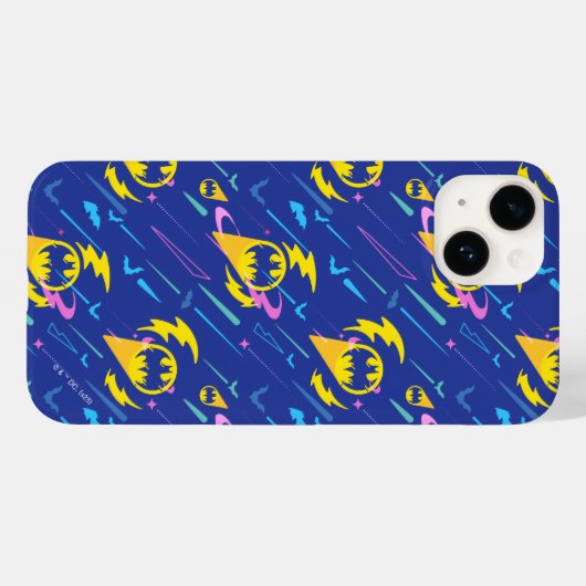 Forever Batman Bat Signal Pattern Case-Mate iPhone Hülle (Rückseite (Horizontal))