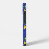 Forever Batman Bat Signal Pattern iPhone Hülle (Linke Seite)