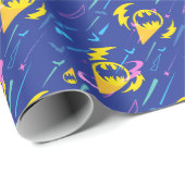 Forever Batman Bat Signalmuster Geschenkpapier (Rolleneckpunkt)