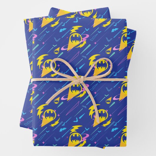 Forever Batman Bat Signalmuster Geschenkpapier Set (Beispiel)