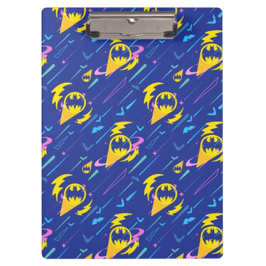 Forever Batman Bat Signalmuster Klemmbrett (Vorderseite)