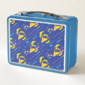 Forever Batman Bat Signalmuster Metall Brotdose (Rückseite)