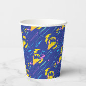 Forever Batman Bat Signalmuster Pappbecher (Rückseite)