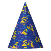 Forever Batman Bat Signalmuster Partyhütchen (Rückseite)