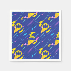 Forever Batman Bat Signalmuster Serviette