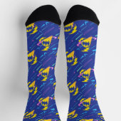 Forever Batman Bat Signalmuster Socken (Oben)