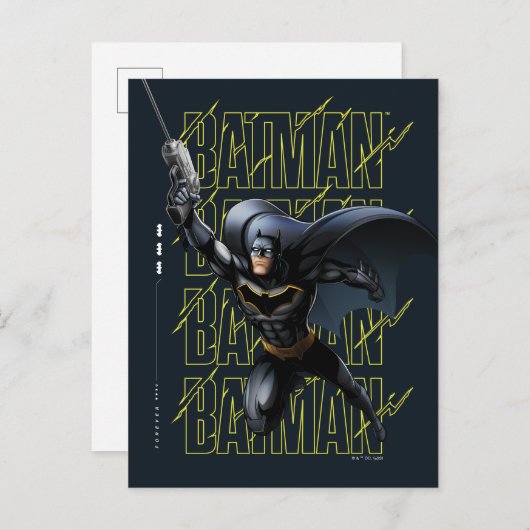 Forever Batman Grappling Hook Postkarte (Vorne/Hinten)