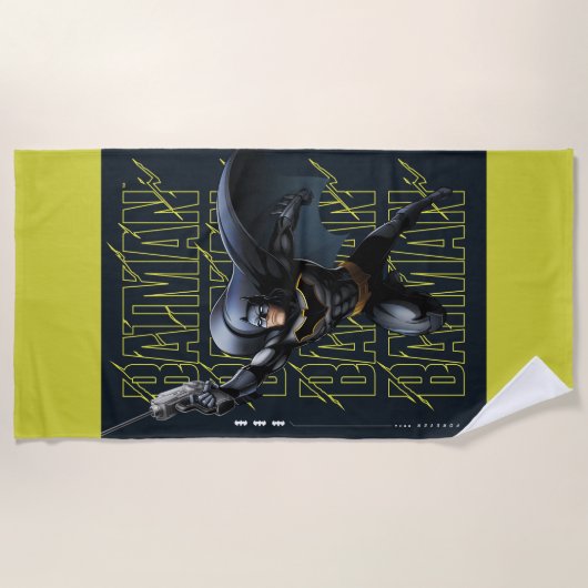 Forever Batman Grappling Hook Strandtuch (Vorderseite)