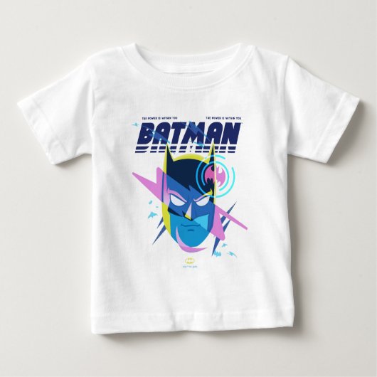 Forever Batman Light Up Head Graphic Baby T-shirt (Vorderseite)