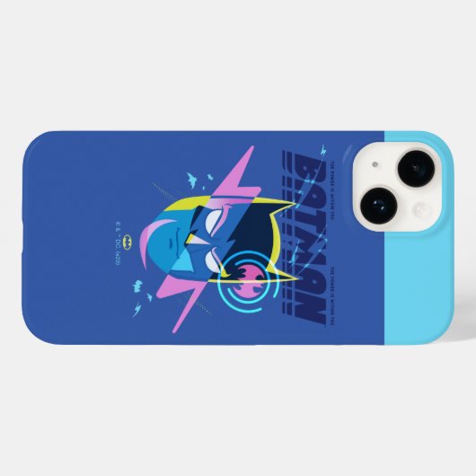 Forever Batman Light Up Head Graphic Case-Mate iPhone Hülle (Rückseite (Horizontal))