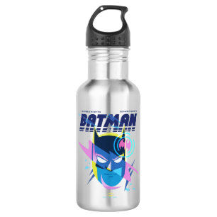 Forever Batman Light Up Head Graphic Edelstahlflasche
