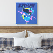 Forever Batman Light Up Head Graphic Leinwanddruck (Insitu (Schlafzimmer))