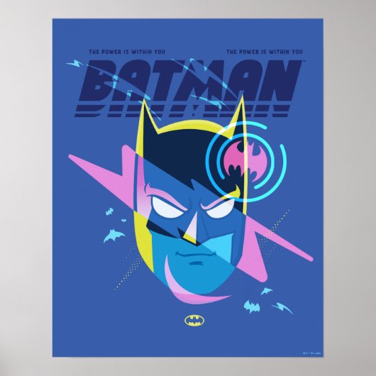Forever Batman Light Up Head Graphic Poster (Vorne)