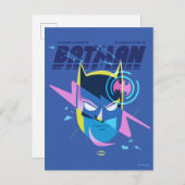Forever Batman Light Up Head Graphic Postkarte (Vorne/Hinten)