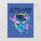 Forever Batman Light Up Head Graphic Postkarte (Vorderseite)