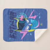 Forever Batman Light Up Head Graphic Sherpadecke (Vorderseite (Horizontal))