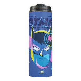 Forever Batman Light Up Head Graphic Thermosbecher