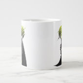 Forever Batman Power Up Character Art Jumbo-Tasse (Vorderseite)