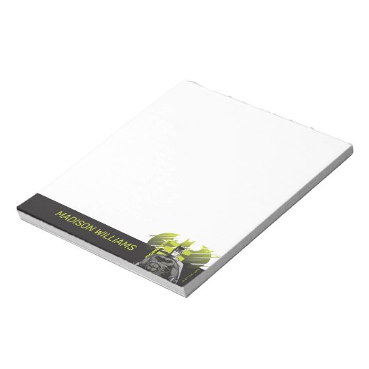 Forever Batman Power Up Character Art Notizblock (Rotiert)